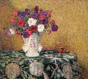 Wilson Irvine Still Life with Petunias Norge oil painting reproduction